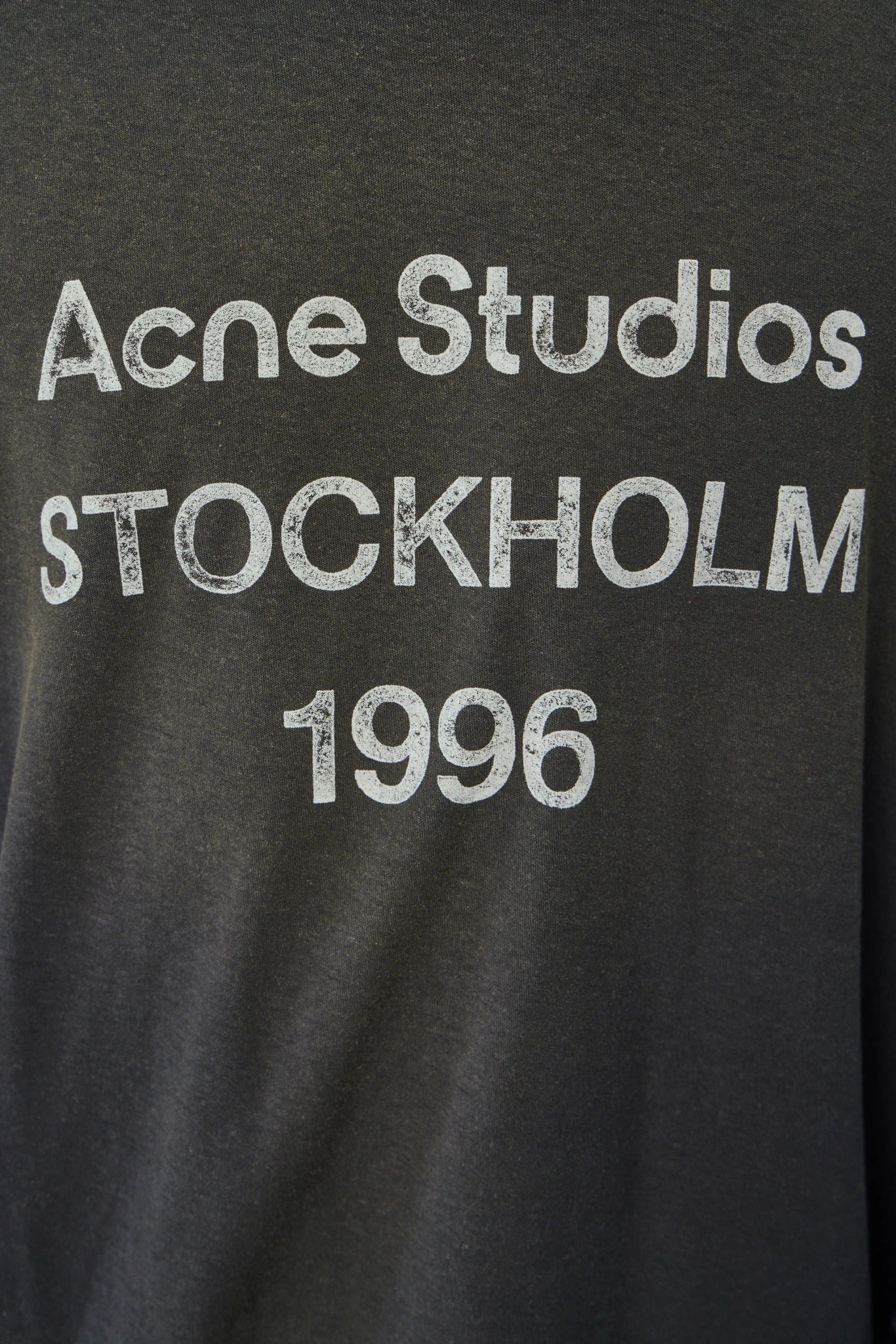 Acne Studios - Sprayed 1996 Logo T-Shirt - LABELS