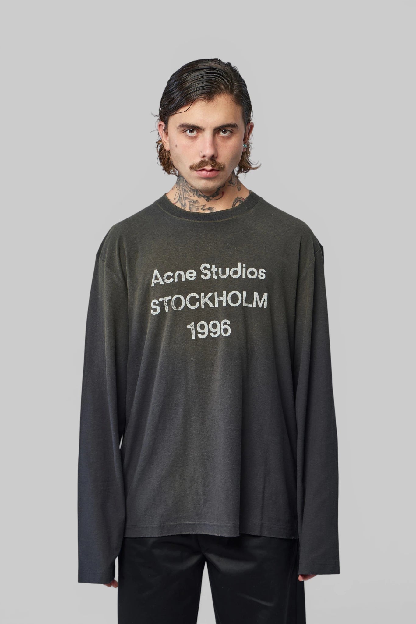 Acne Studios - Sprayed 1996 Logo T-Shirt - LABELS