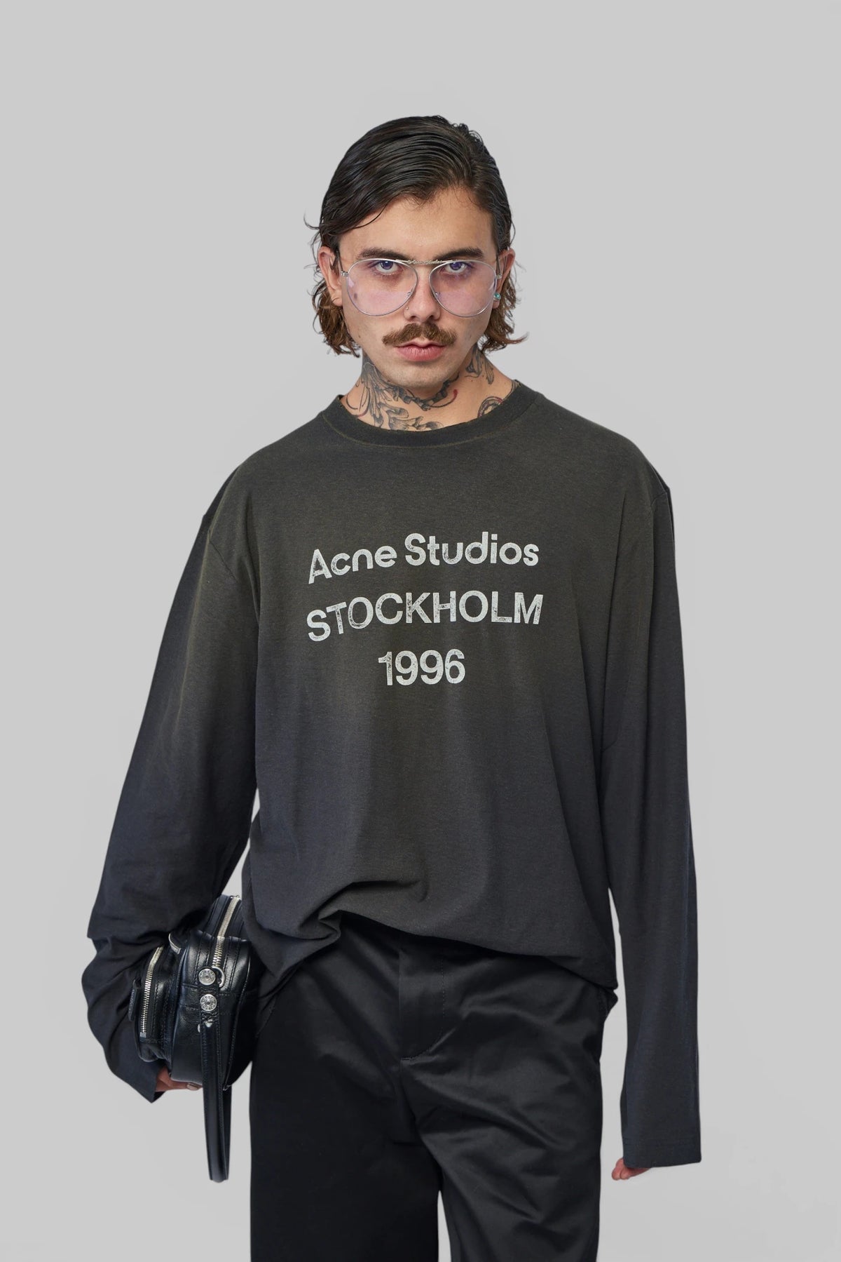 Acne Studios - Sprayed 1996 Logo T-Shirt - LABELS