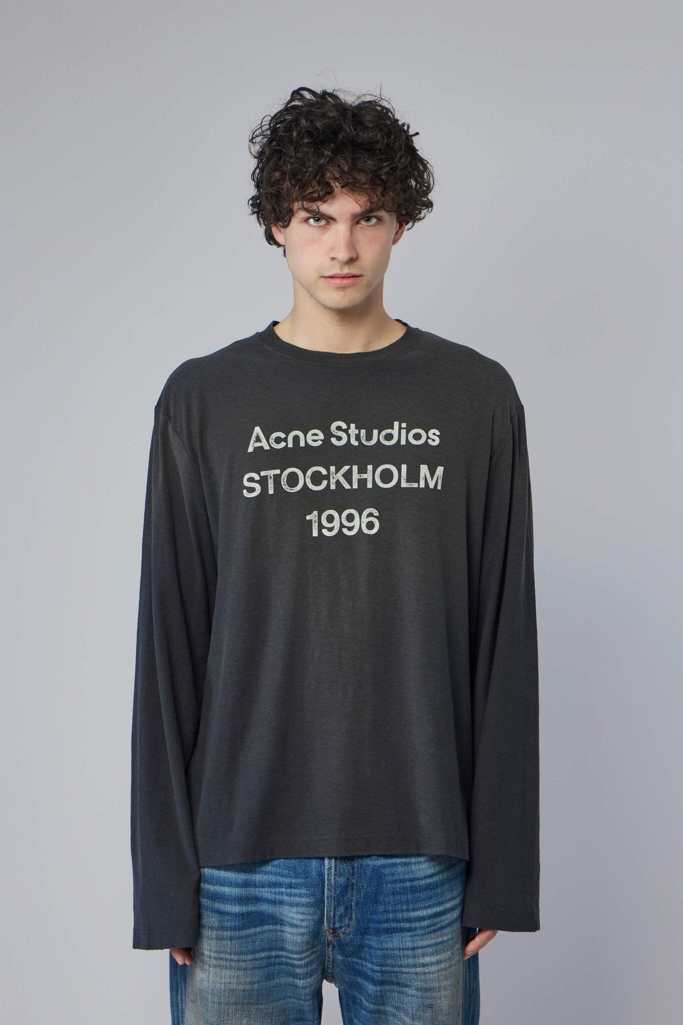 Acne Studios Sprayed 1996 Logo T-Shirt – LABELS