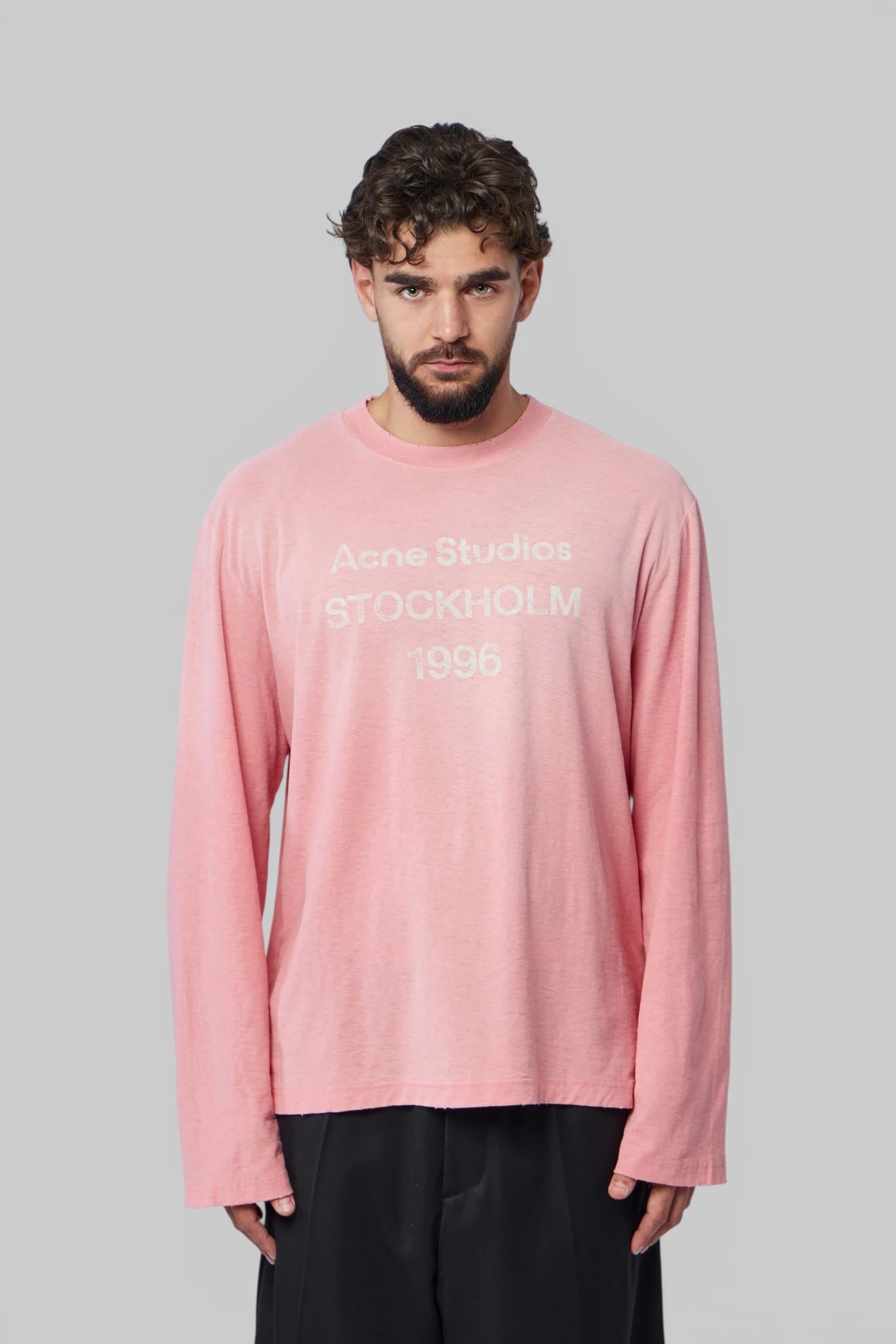Acne Studios - Sprayed 1996 Logo T-Shirt - LABELS