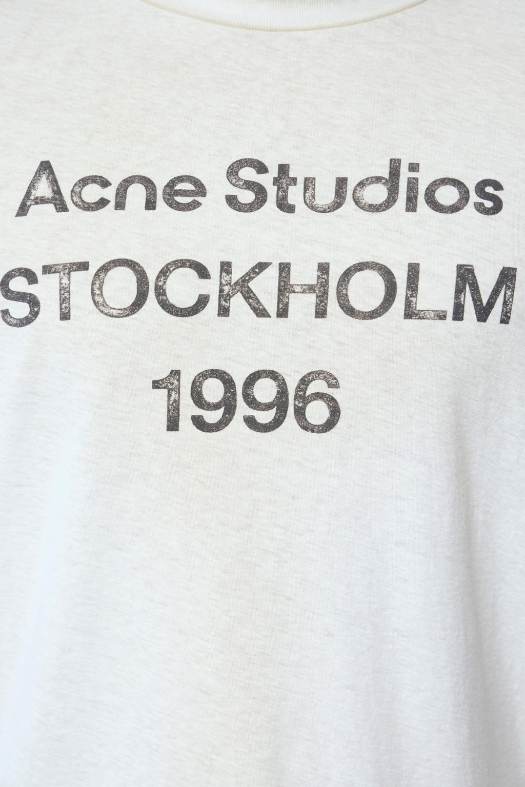 Acne Studios - Sprayed 1996 Logo T-Shirt - LABELS