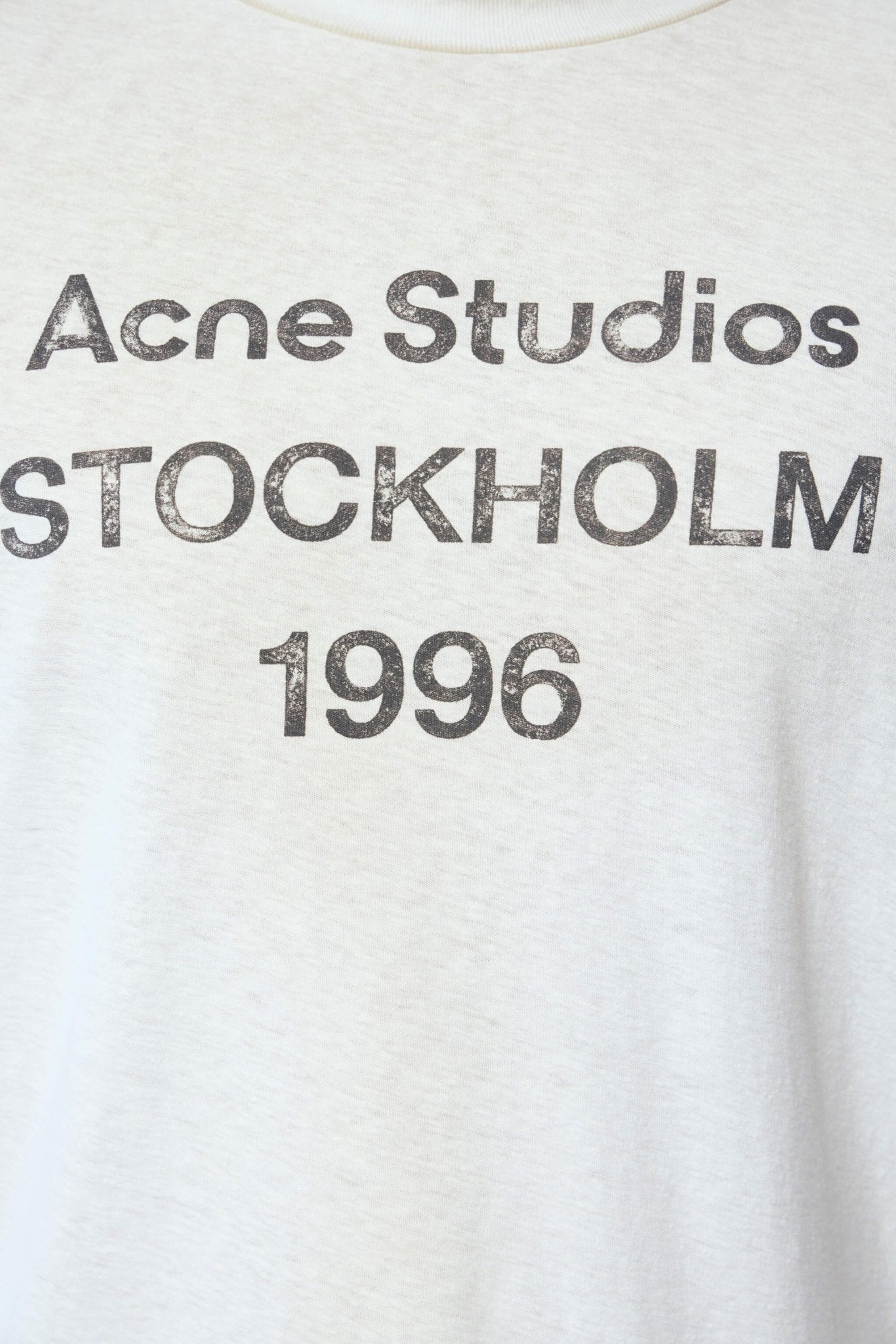 Acne Studios - Sprayed 1996 Logo T-Shirt - LABELS