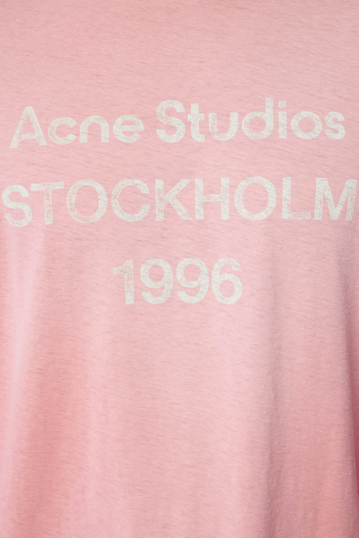 Acne Studios - Sprayed 1996 Logo T-Shirt - LABELS