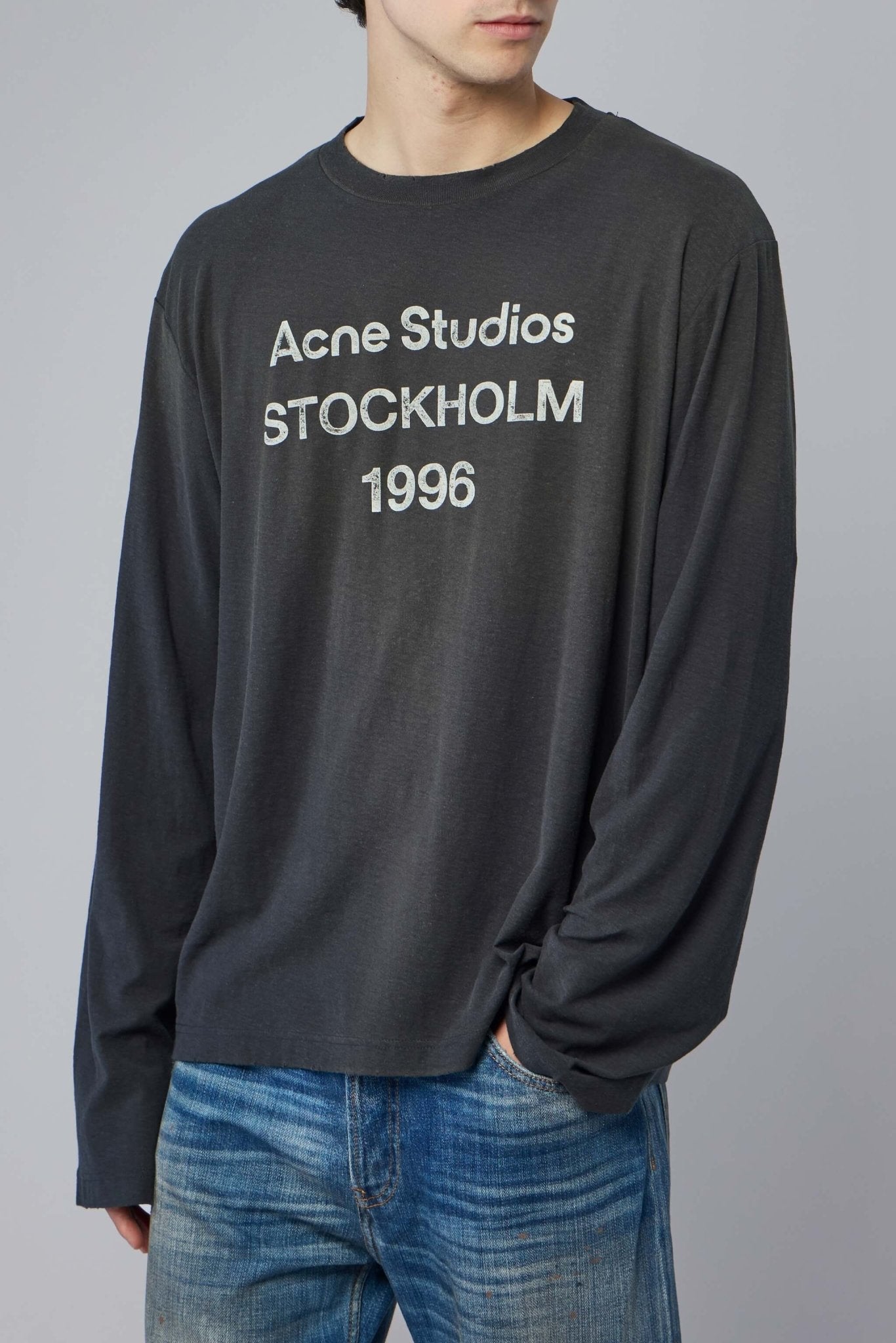 Acne Studios Sprayed 1996 Logo T-Shirt – LABELS
