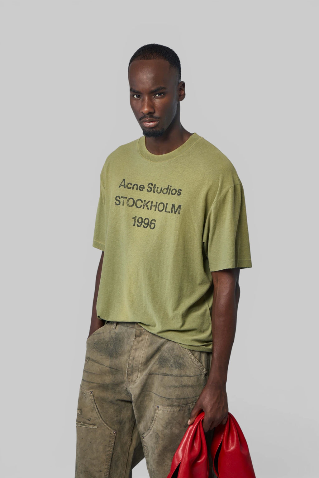 Acne Studios - Sprayed Logo T‑Shirt - LABELS
