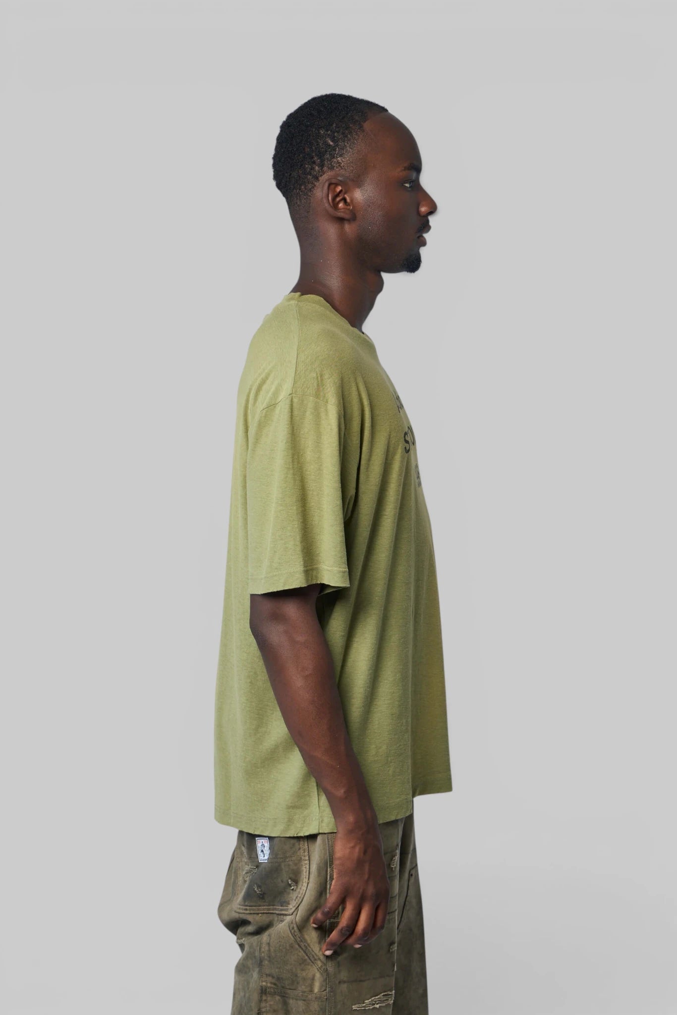 Acne Studios - Sprayed Logo T‑Shirt - LABELS