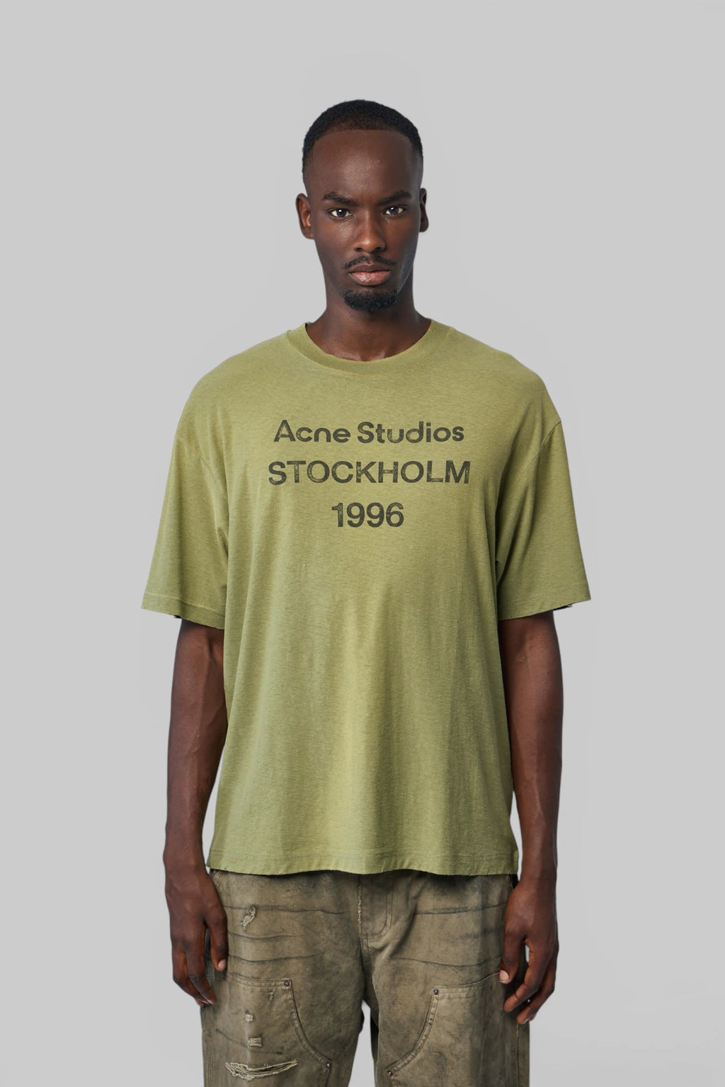 Acne Studios - Sprayed Logo T‑Shirt - LABELS