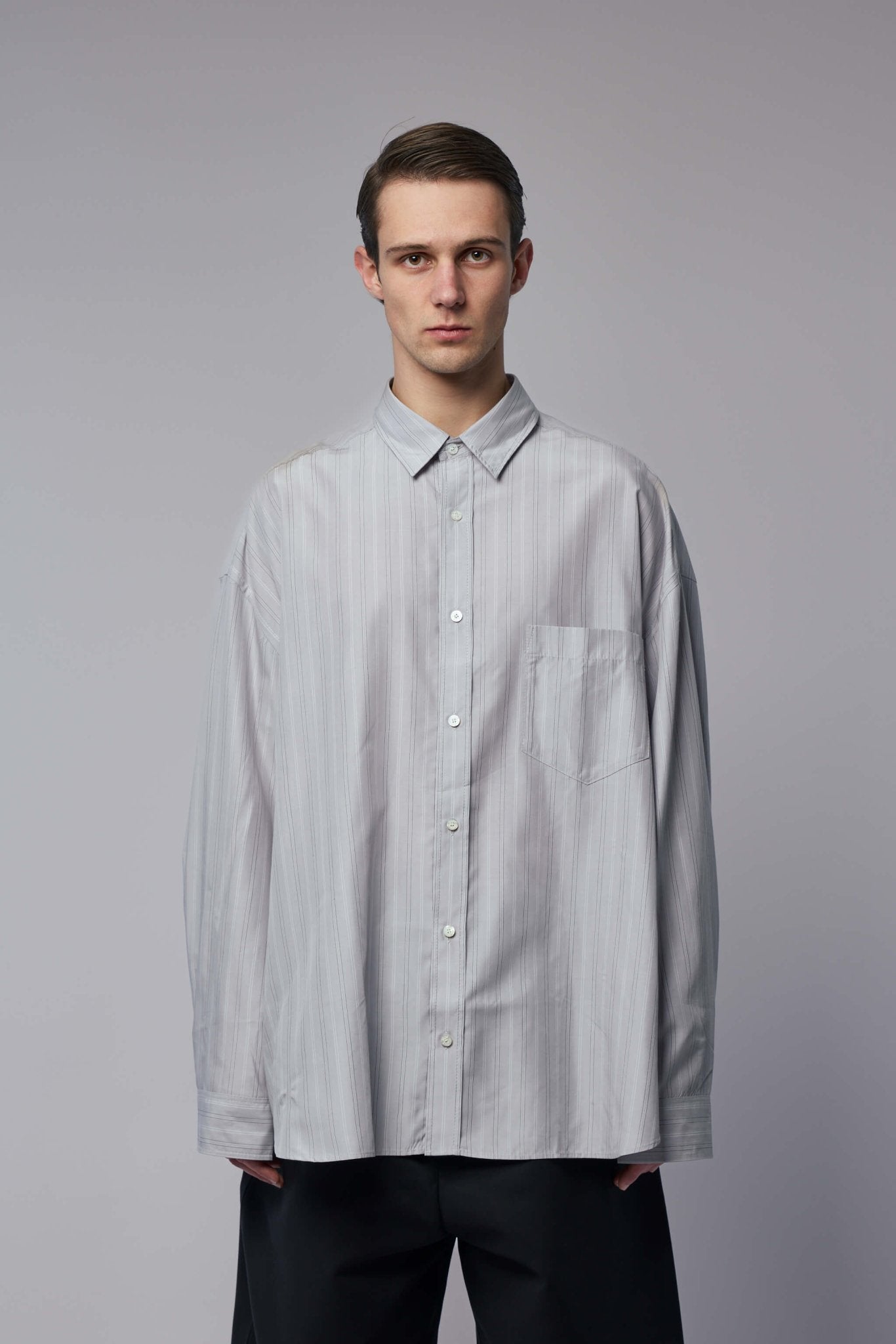 Acne Studios - Striped Button - up - LABELS