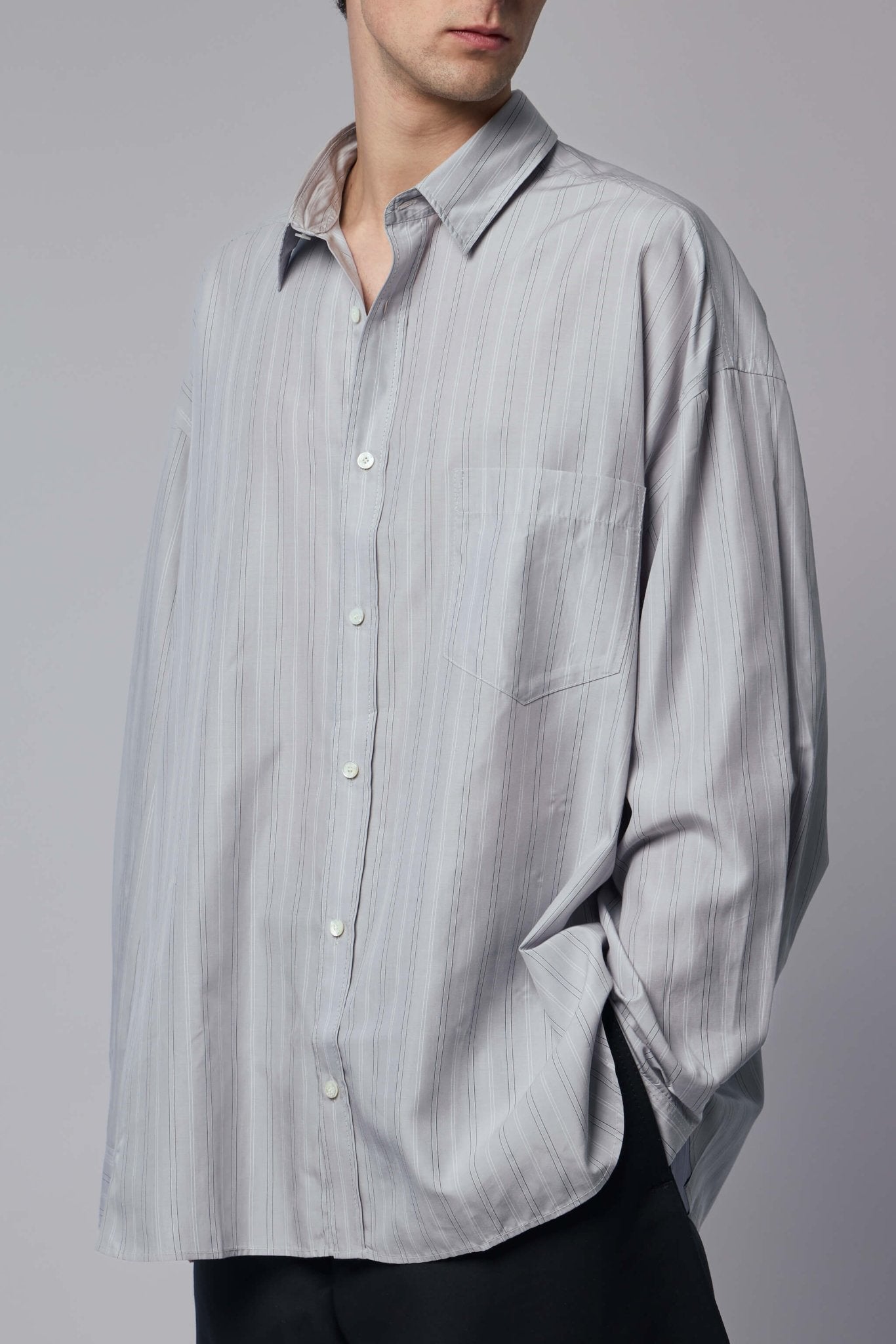 Acne Studios - Striped Button - up - LABELS