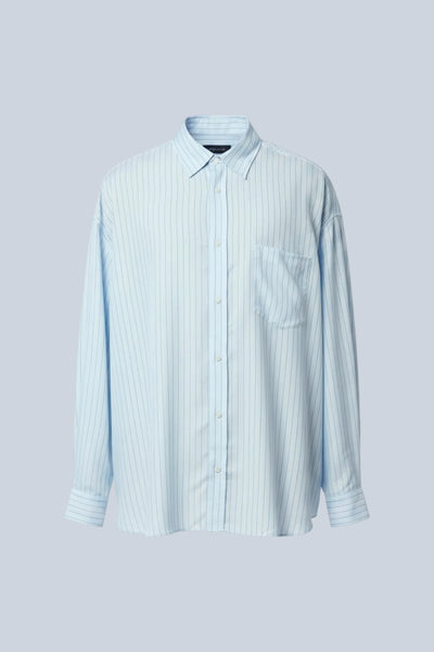 Striped Button-up Shirt