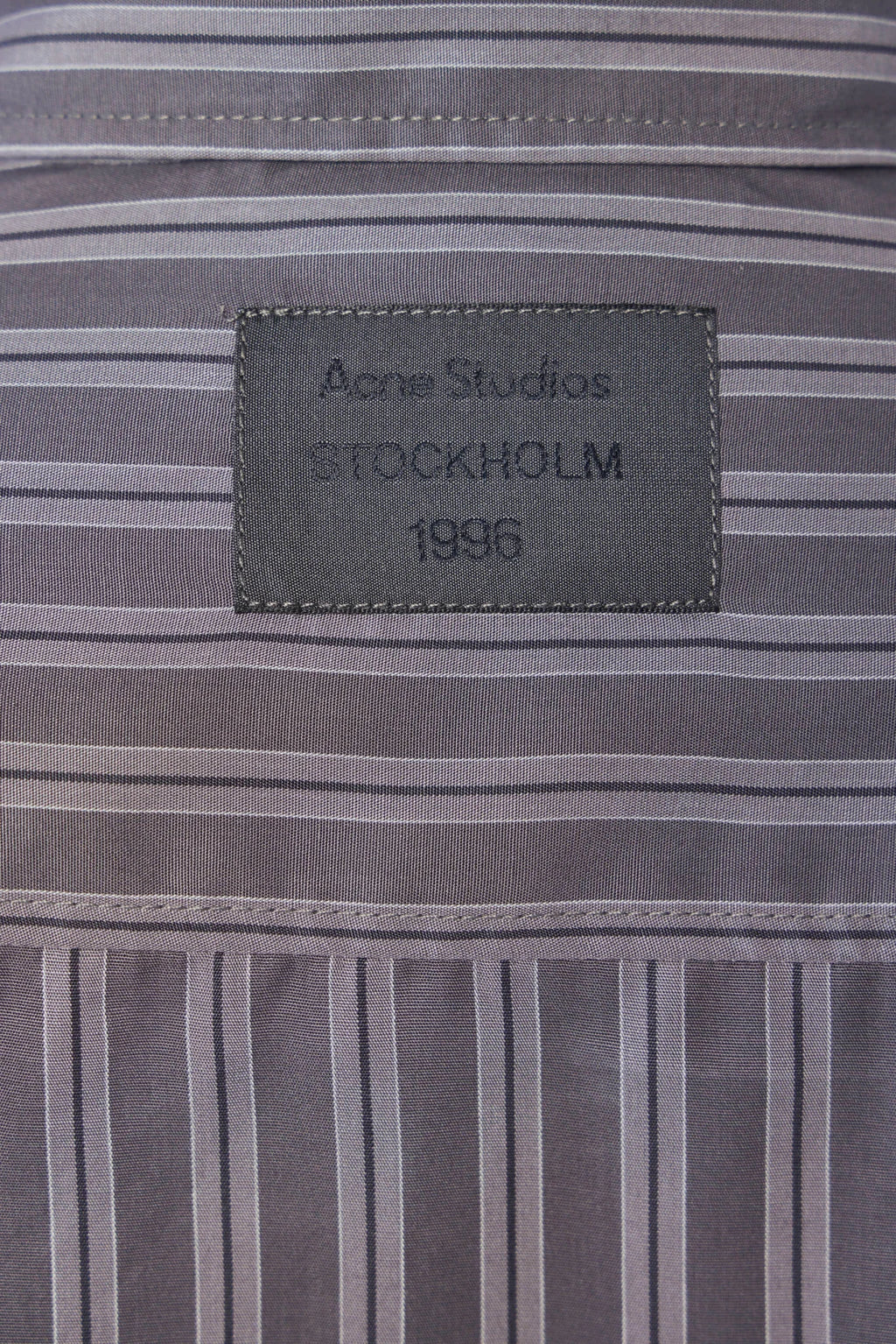 Acne Studios - Striped Button-up Shirt - LABELS