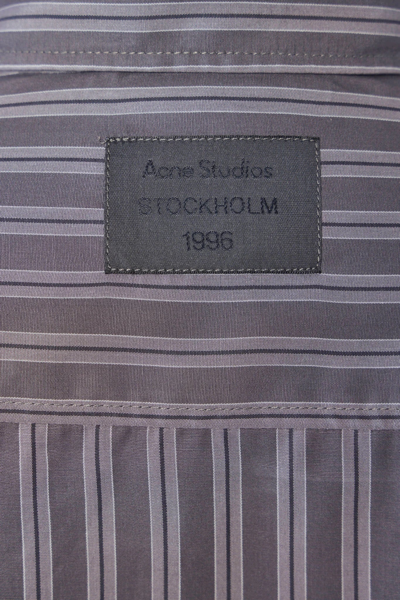 Acne Studios - Striped Button-up Shirt - LABELS