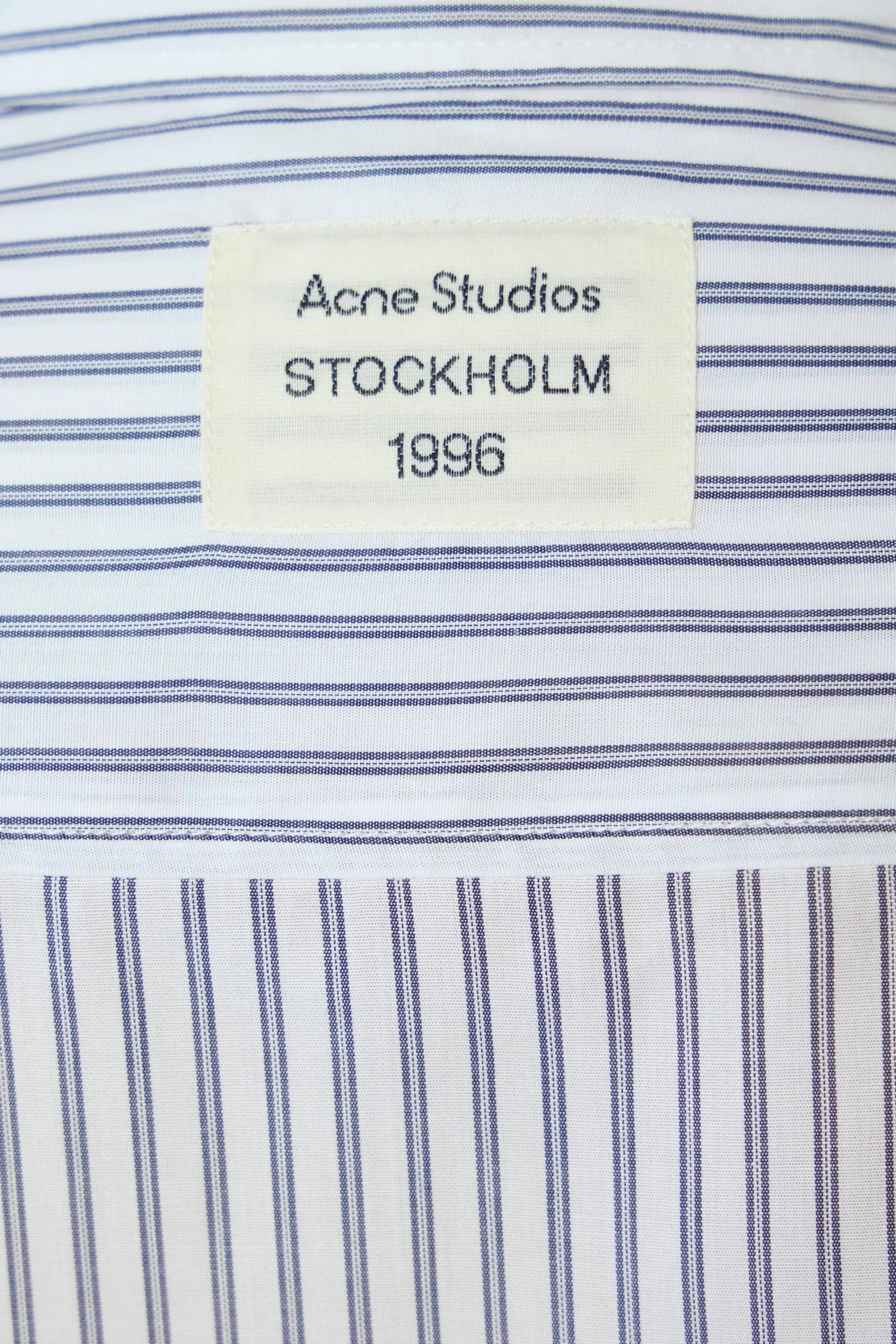Acne Studios - Striped Button-up Shirt - LABELS