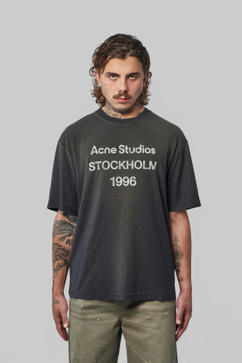 Acne Studios - T-shirt Relaxed Fit - LABELS