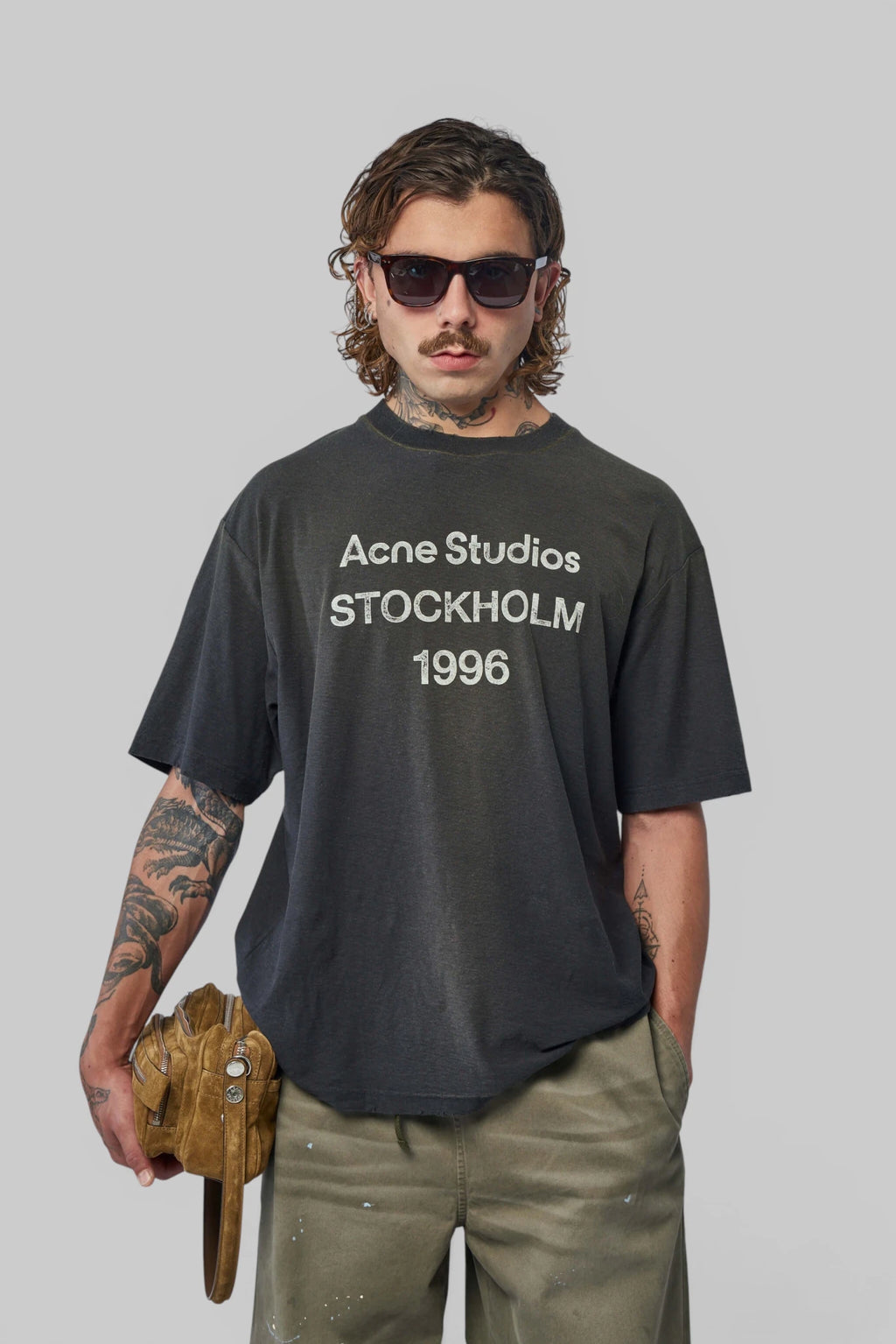 Acne Studios - T-shirt Relaxed Fit - LABELS