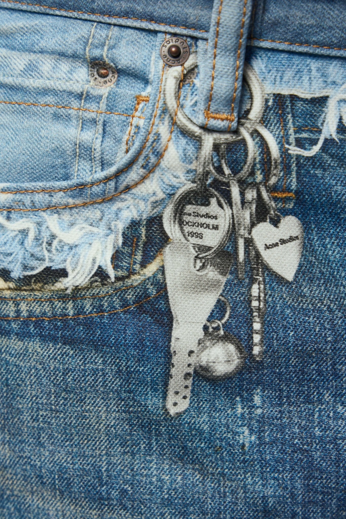 Acne Studios - Trompe L'oeil Jeans - 1981 - LABELS