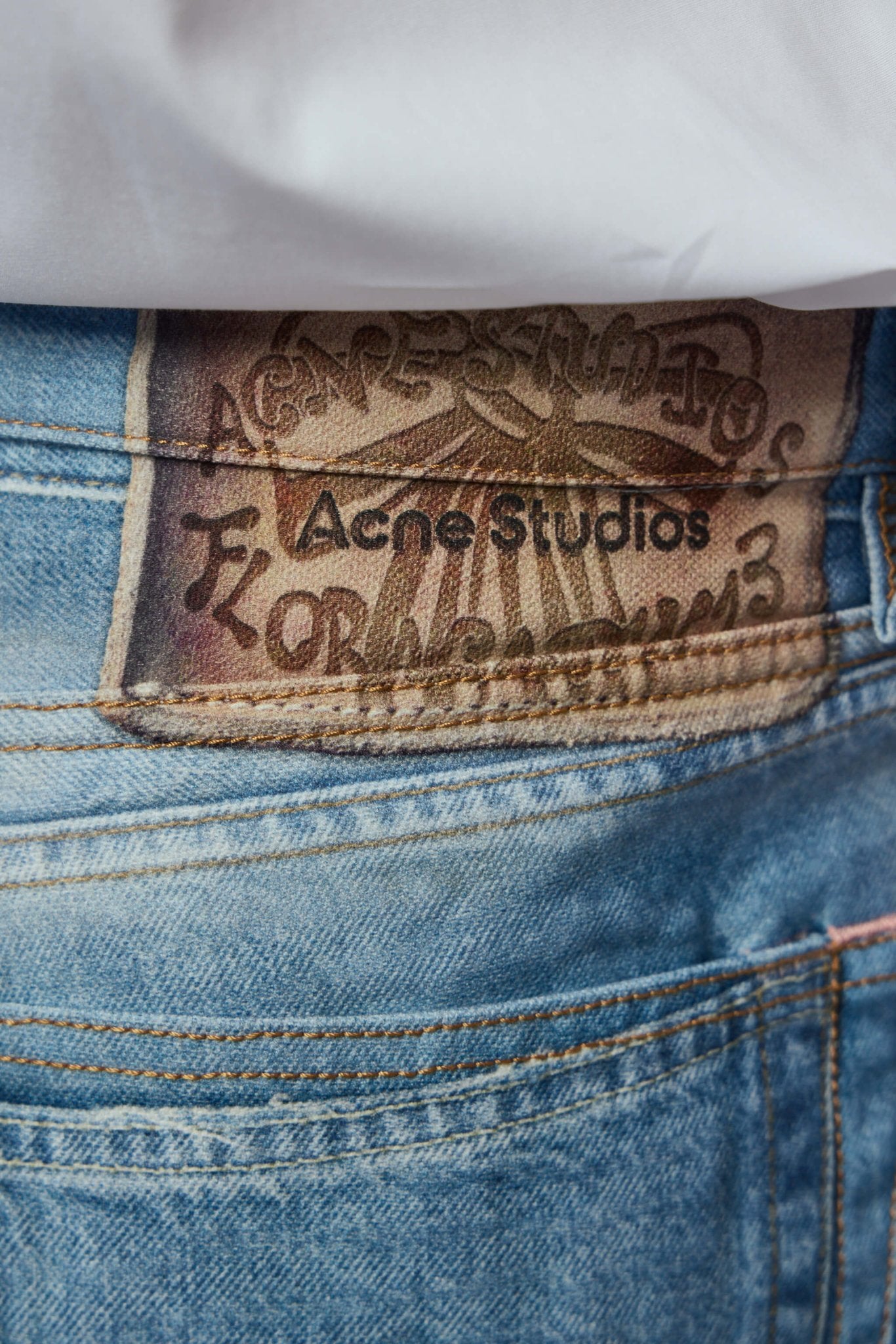 Acne Studios - Trompe L'oeil Jeans - 1981 - LABELS