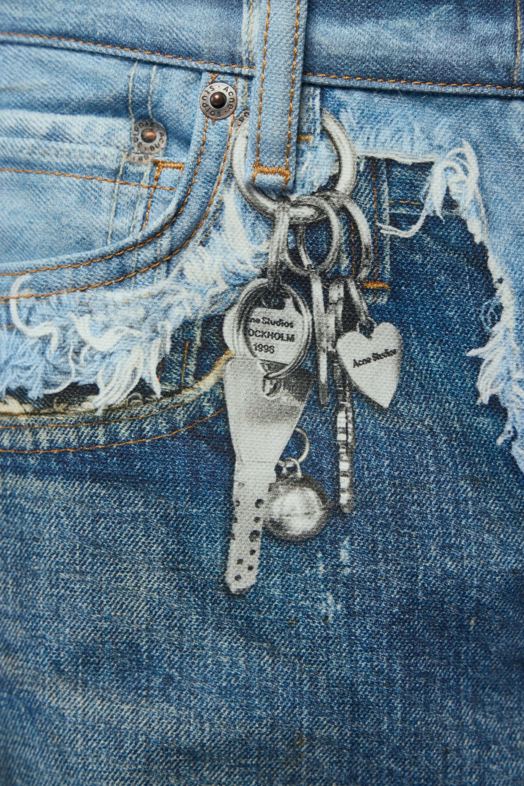 Acne Studios - Trompe‑L’œil Jeans - LABELS