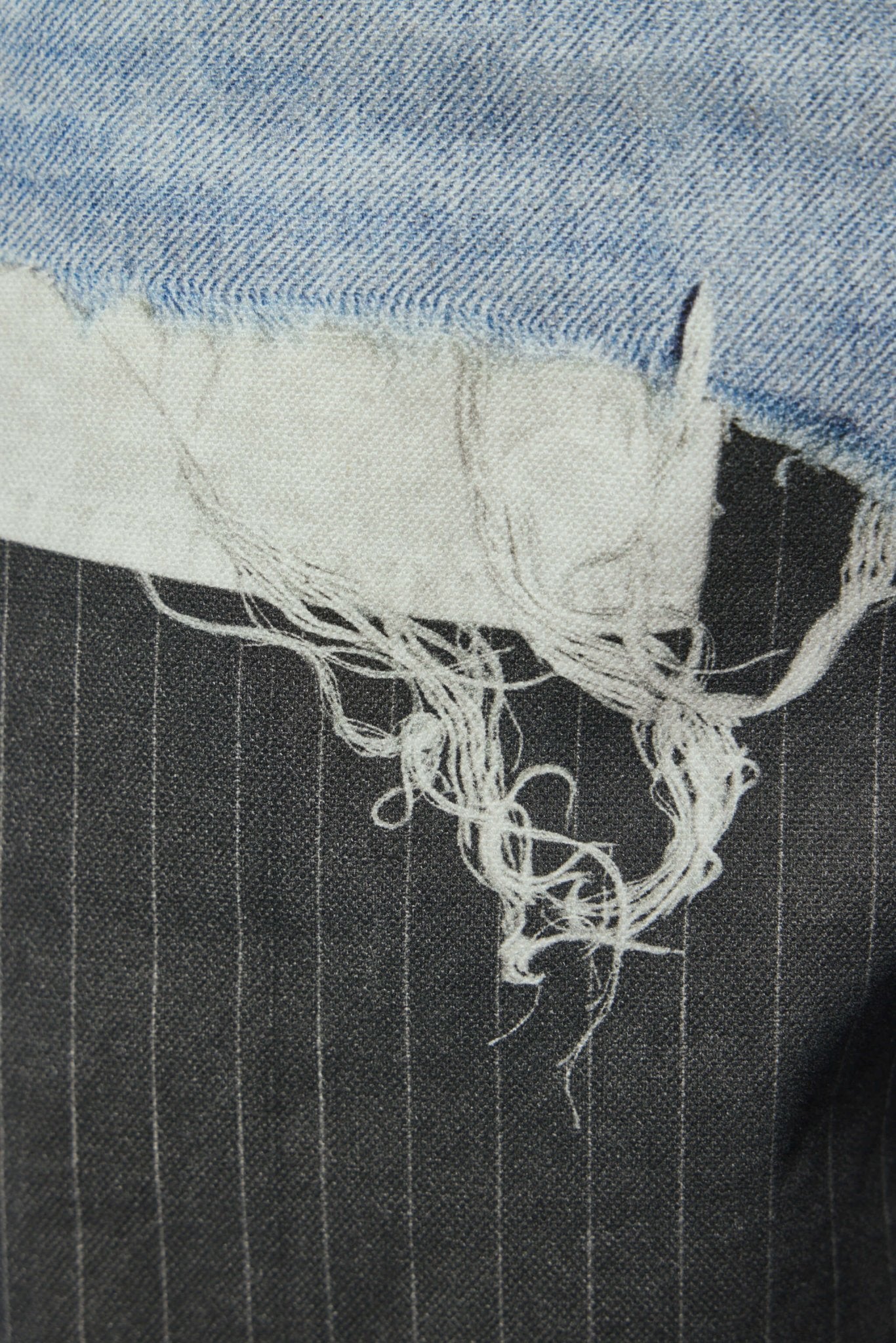 Acne Studios - U Pinstripe Print Jeans - LABELS