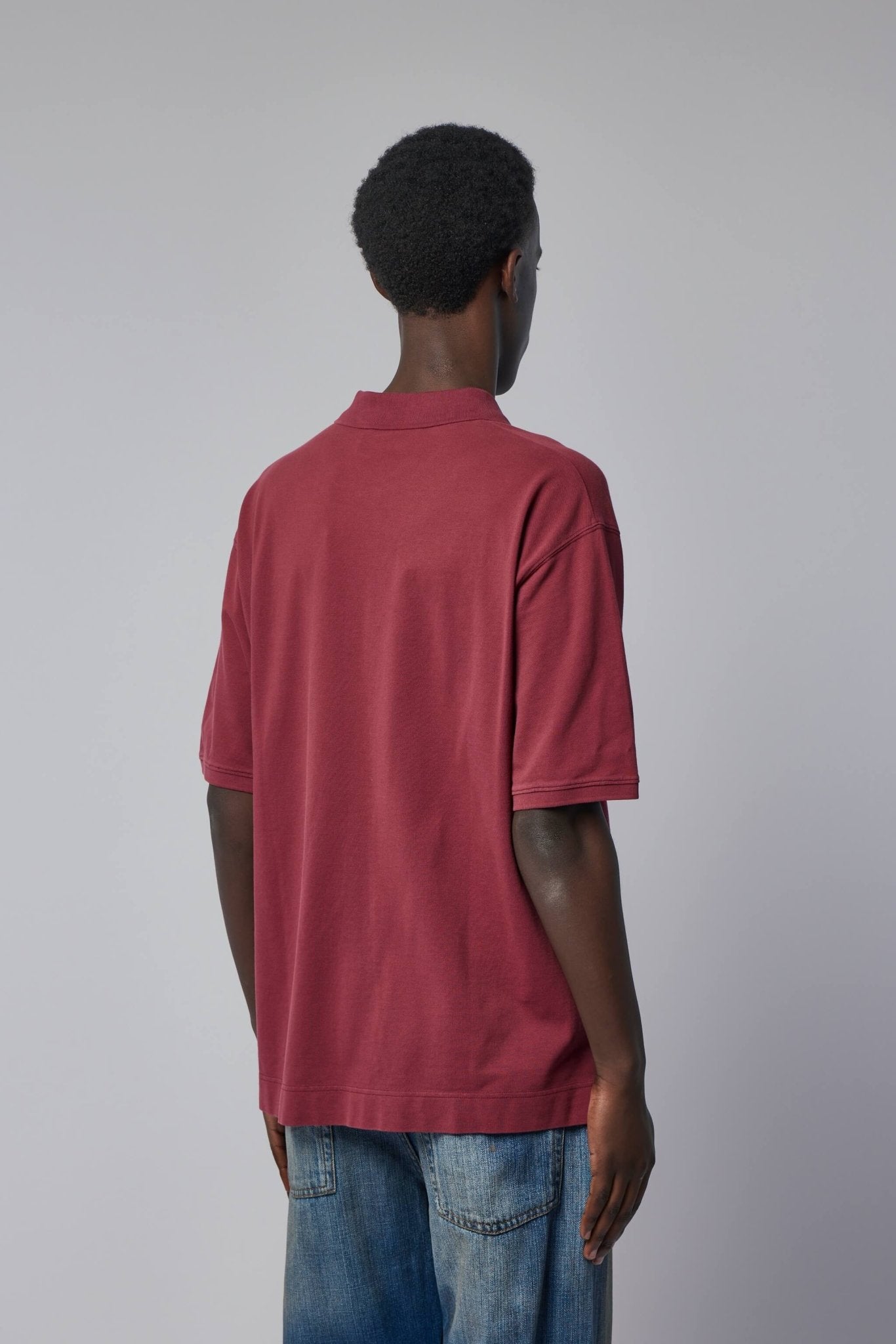 Acne Studios - Washed Logo Polo - LABELS