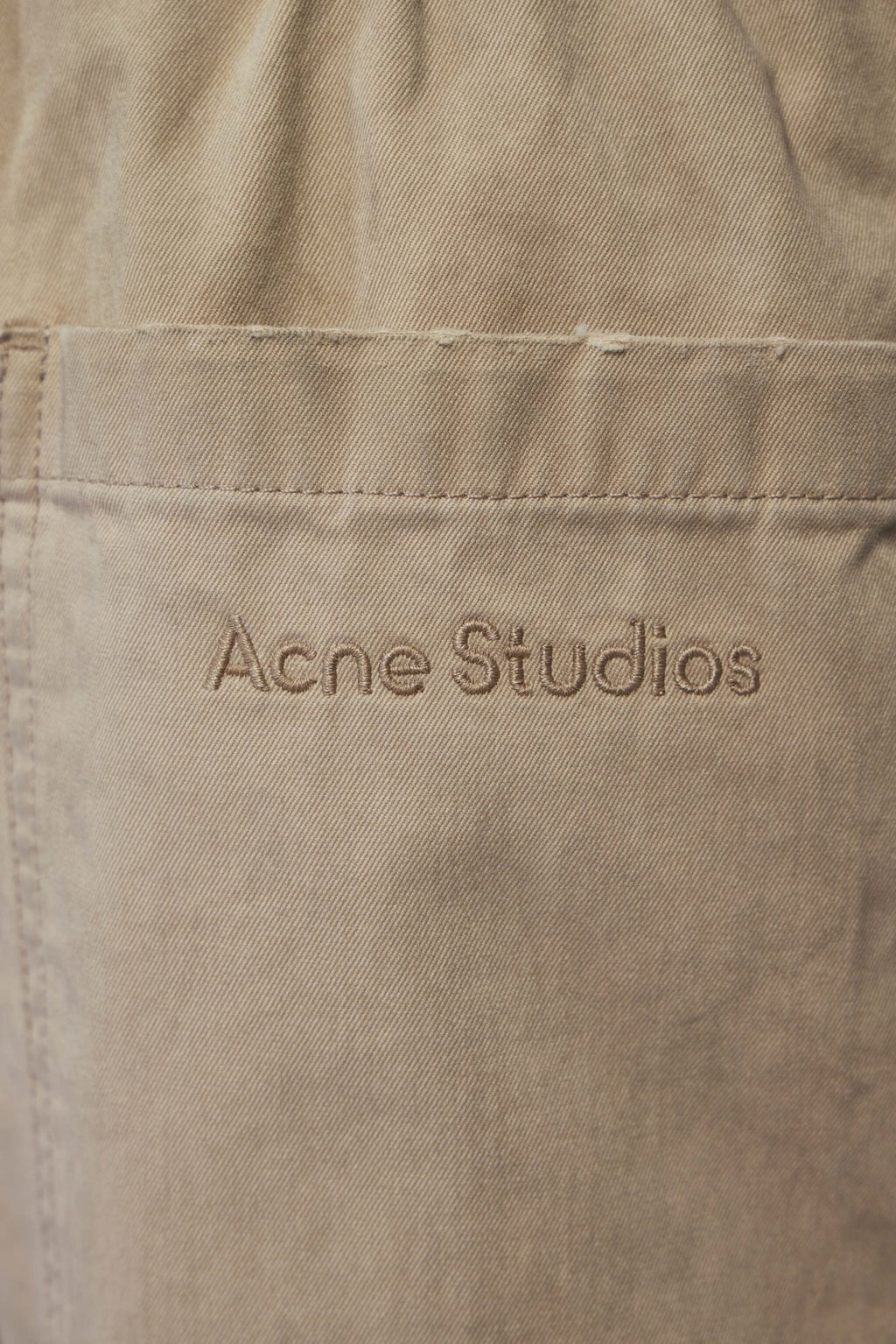 Acne Studios - Washed Twill Trousers - LABELS