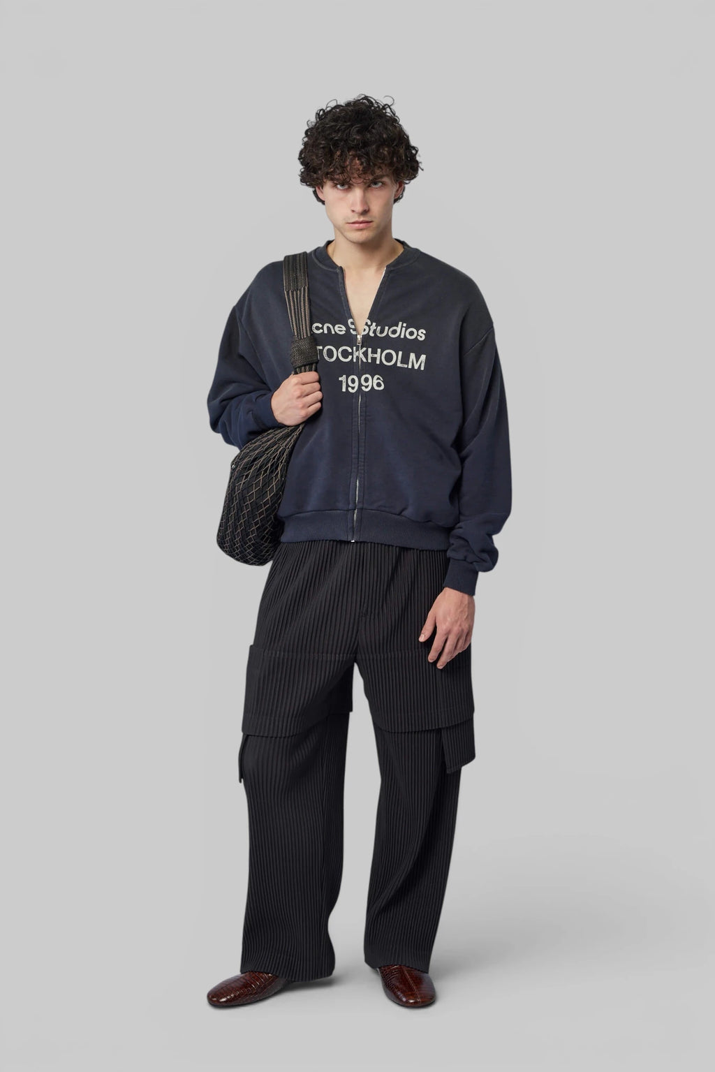 Acne Studios - Washed Zip - up Cardigan - LABELS