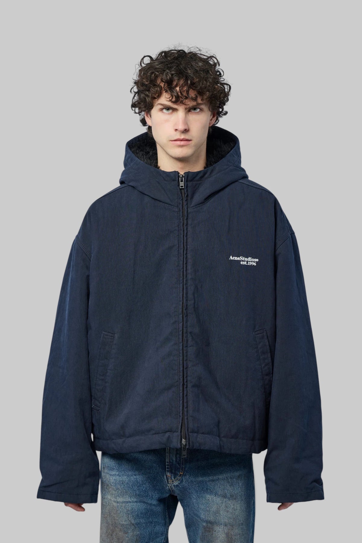 Acne Studios - Waxed Jacket with hood - LABELS