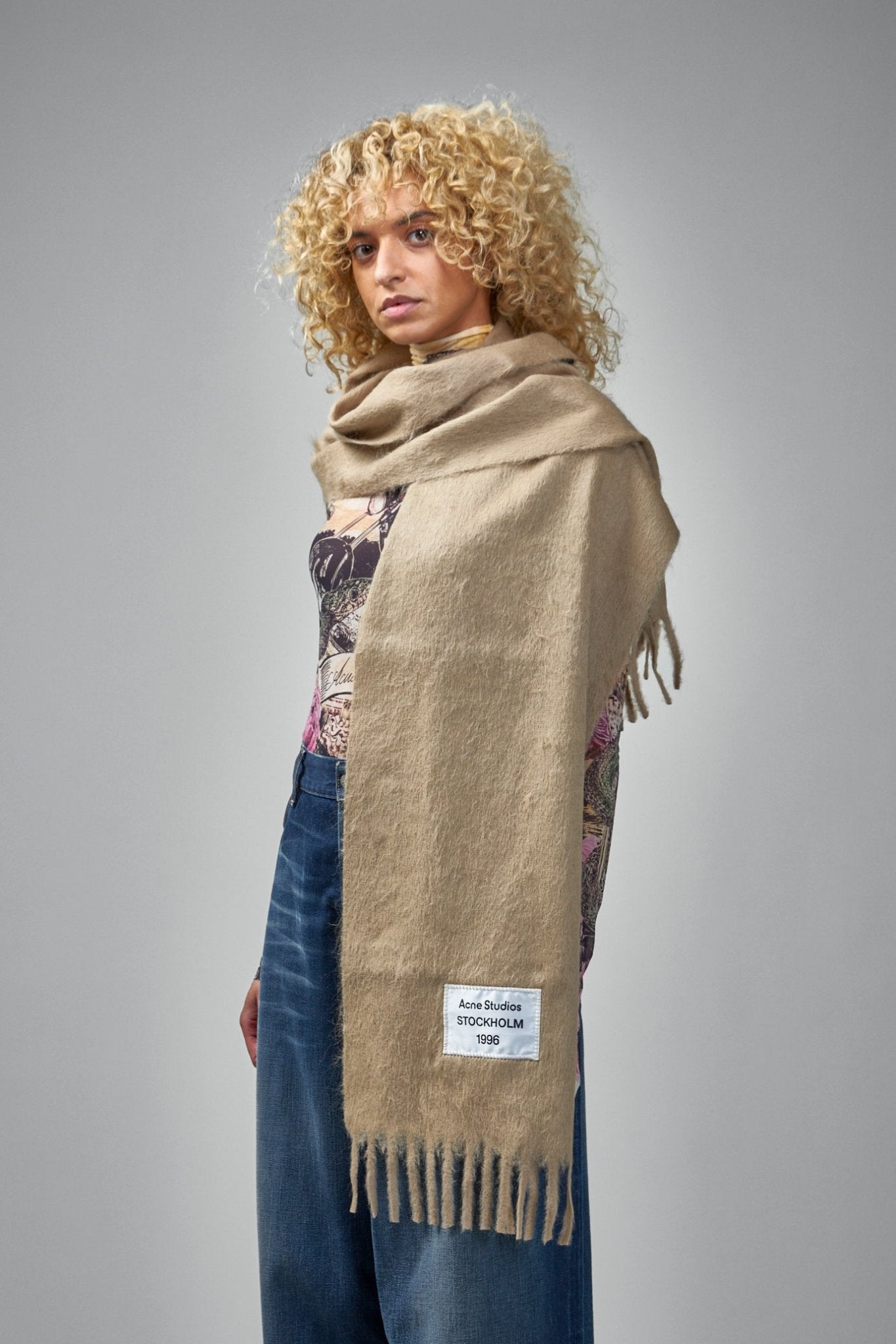 Acne Studios - Wool Mohair Scarf - LABELS