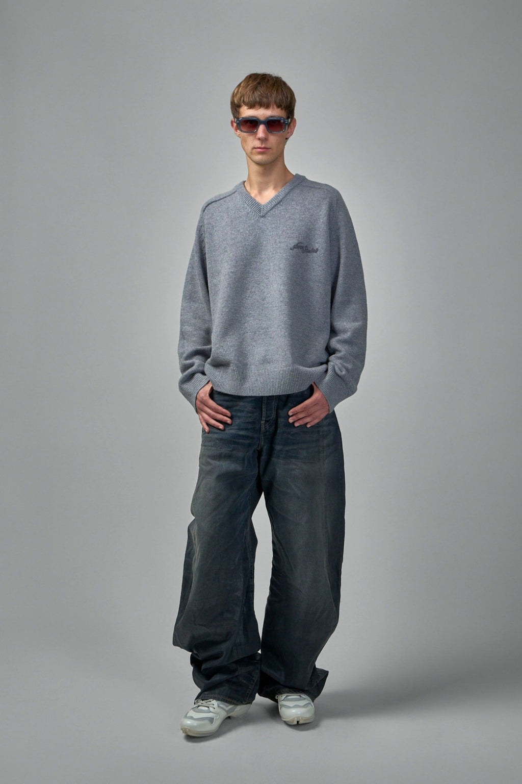 Acne Studios - Wool V - Neck Sweater - LABELS