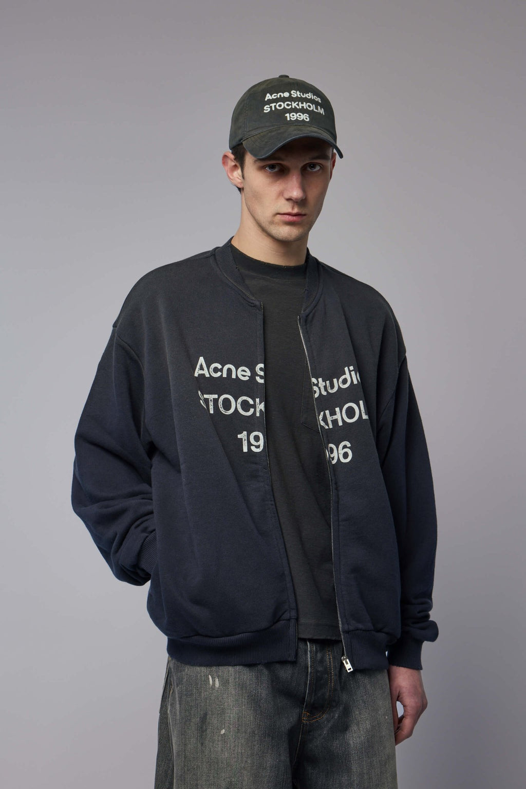 Acne Studios - Zip Sweater Logo - LABELS