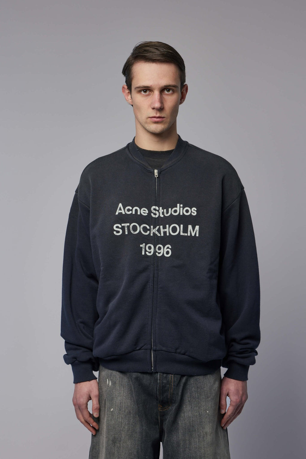 Acne Studios - Zip Sweater Logo - LABELS