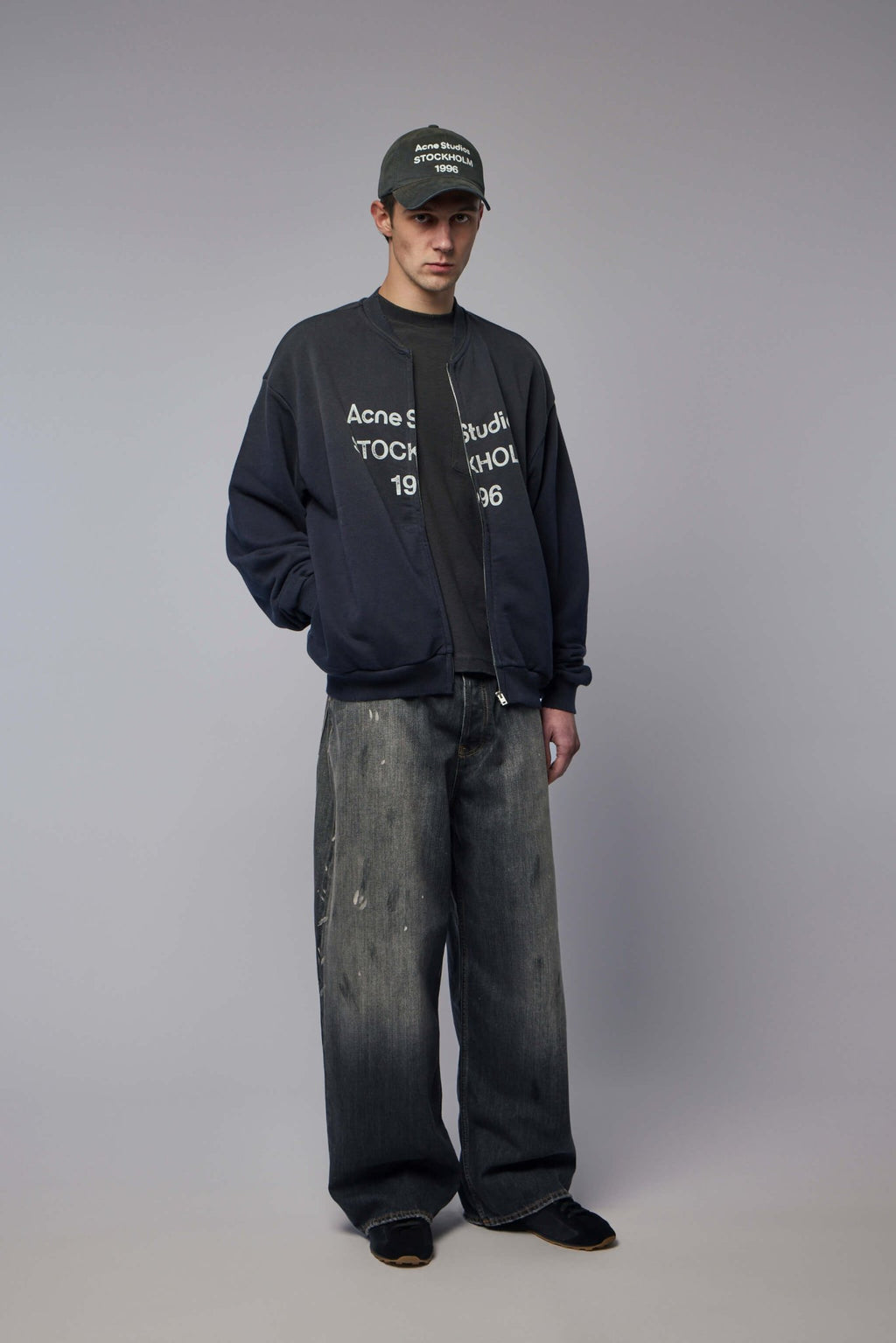 Acne Studios - Zip Sweater Logo - LABELS