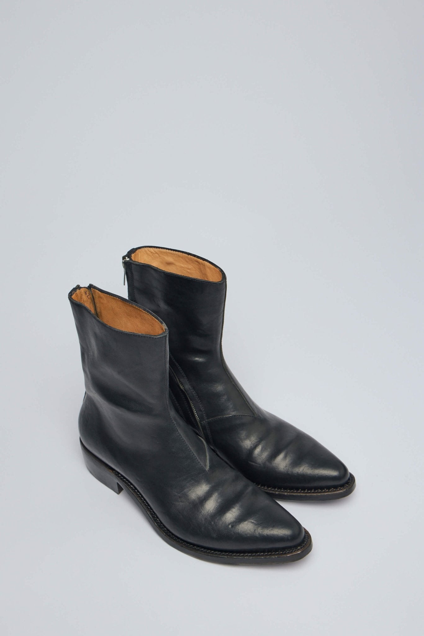 Adicianno Veventitre A1923 Boots - Double Zip Leather – LABELS