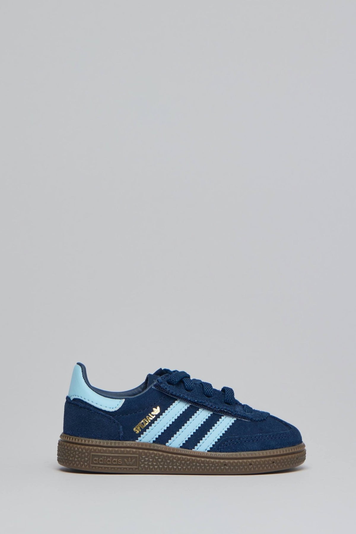 Adidas Originals Handball Spezial CF kids sneakers in blue with three stripes design