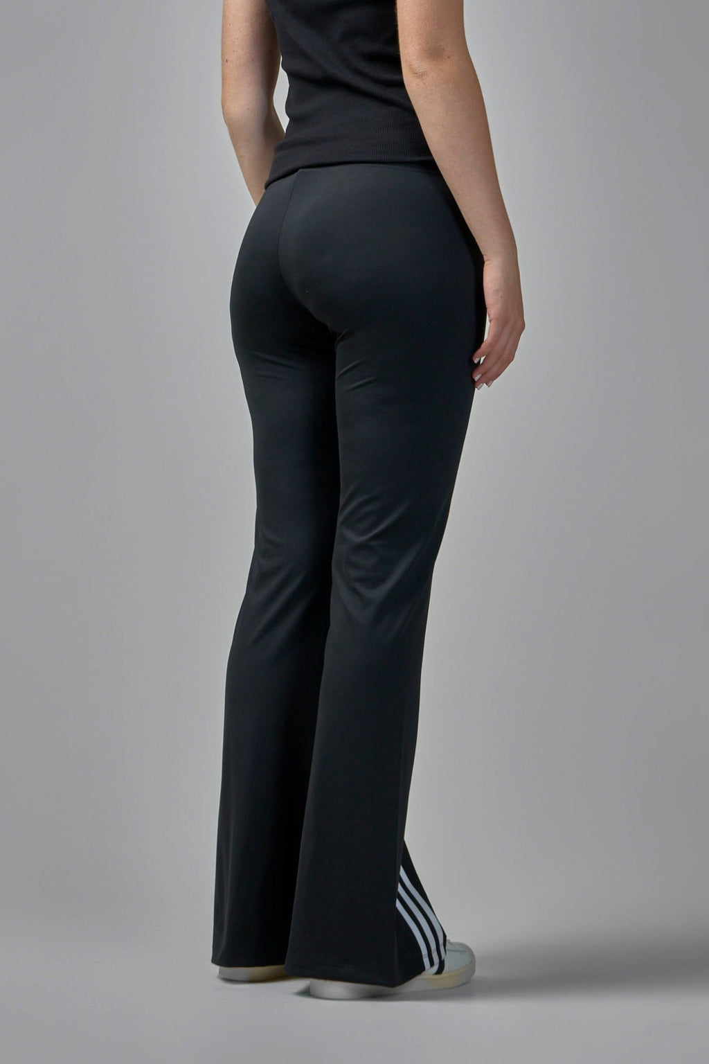 Adidas Originals - Ribbon Off Placed 3 - Stripes Flared Pants - LABELS