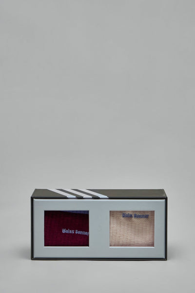 Wales Bonner 3-stripes Crew Socks