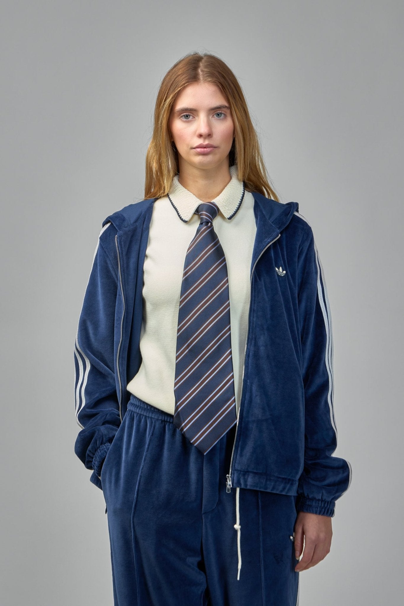 Adidas Originals x Wales Bonner - Velour Track Jacket - LABELS