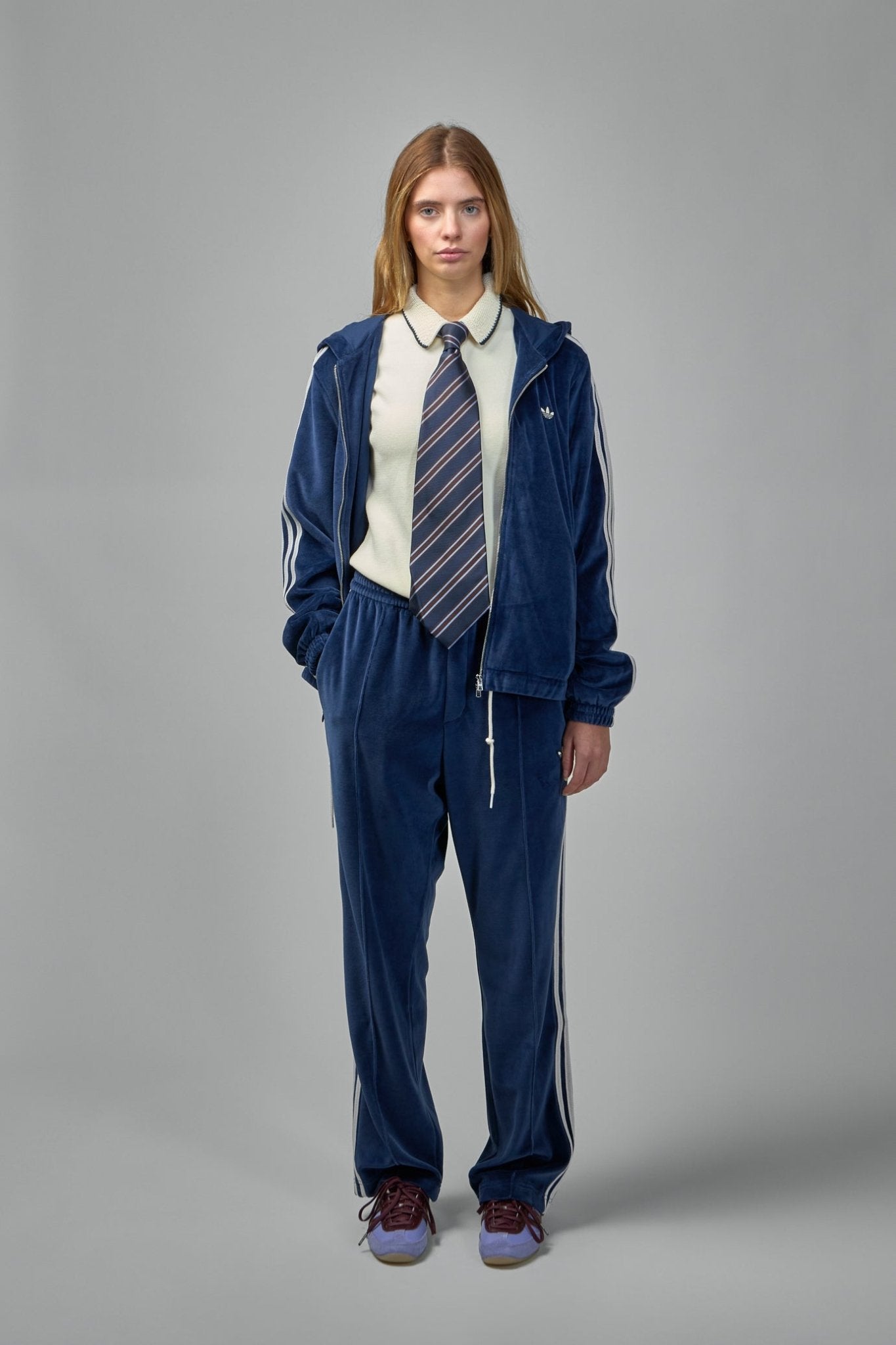 Adidas Originals x Wales Bonner - Velour Track Jacket - LABELS