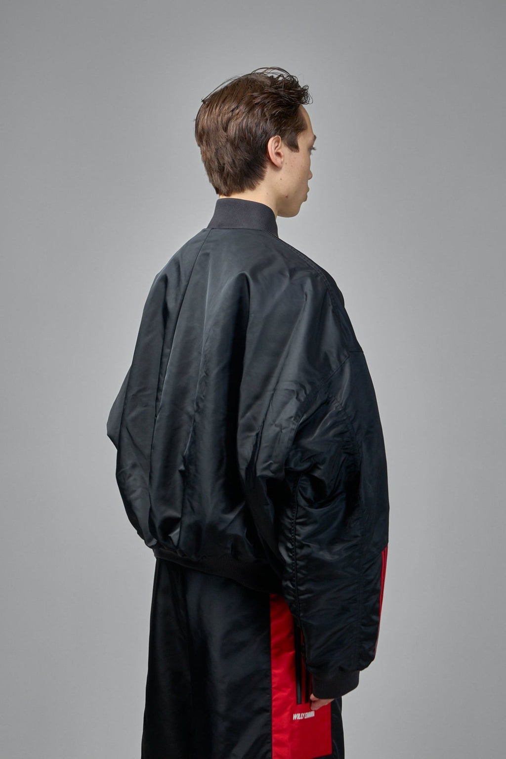 Adidas Originals X Willy Chavarria - Satin Bomber Jacket - LABELS