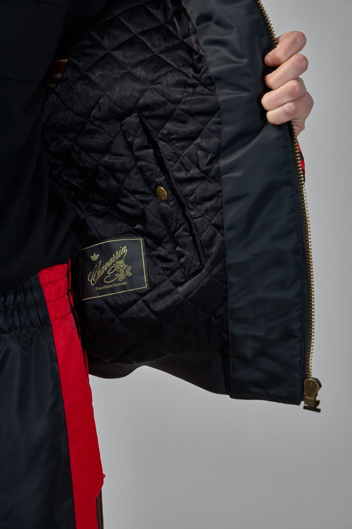 Adidas Originals X Willy Chavarria - Satin Bomber Jacket - LABELS