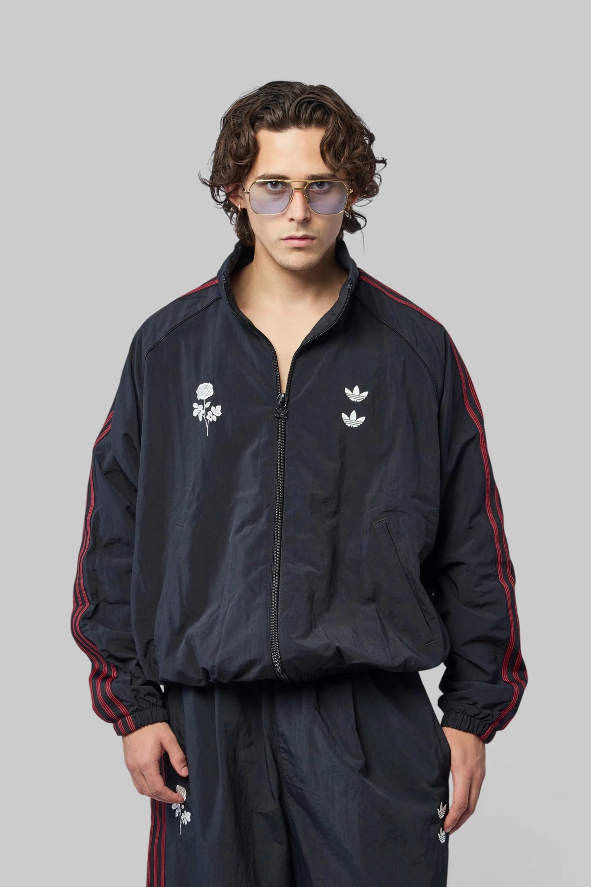 Adidas Originals X Willy Chavarria - WC WOVEN TRACKT | KZ3119 | BLACK - LABELS
