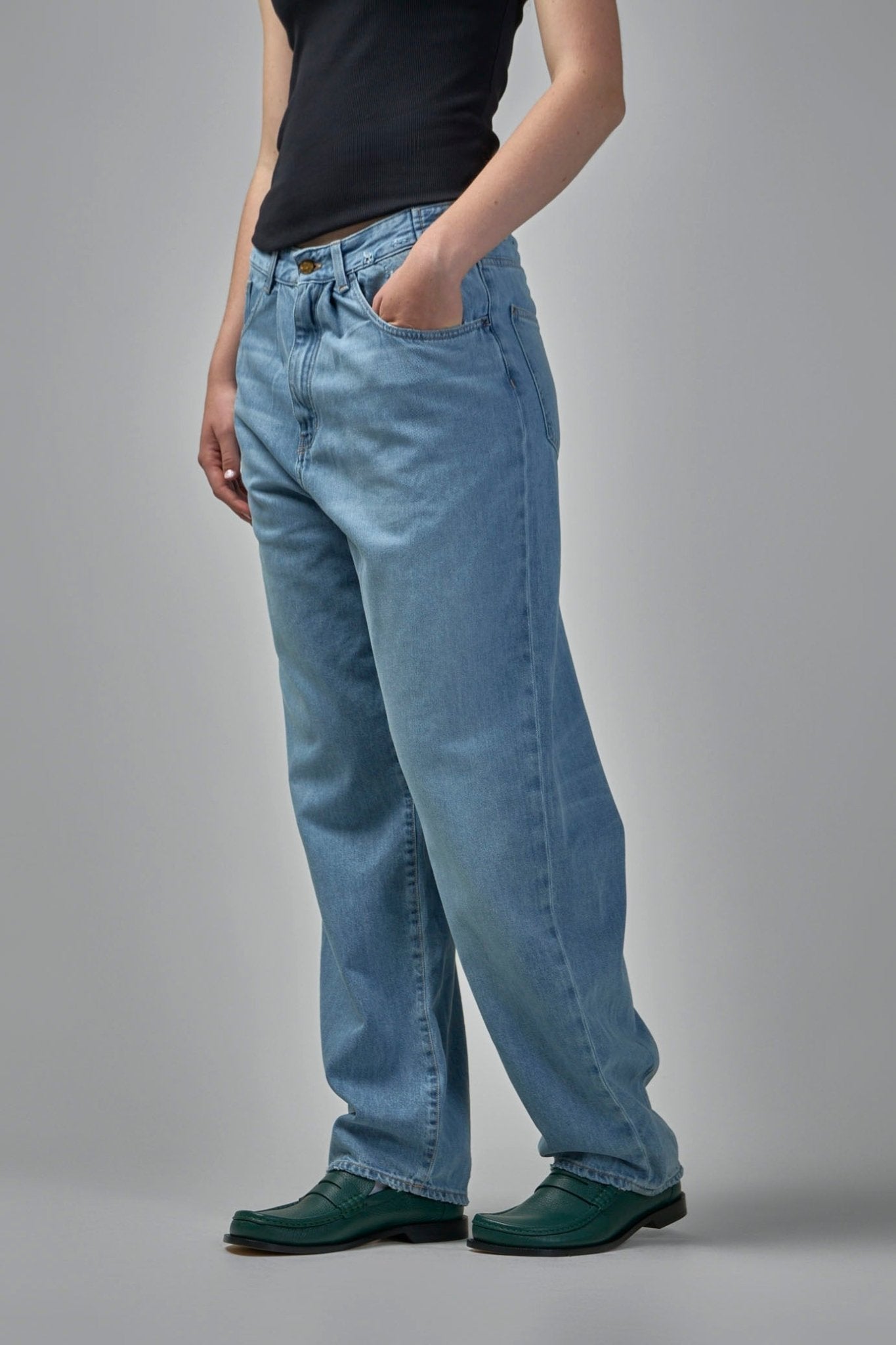 Adnym Wide-Leg Jeans - Hack Light Blue Denim – LABELS