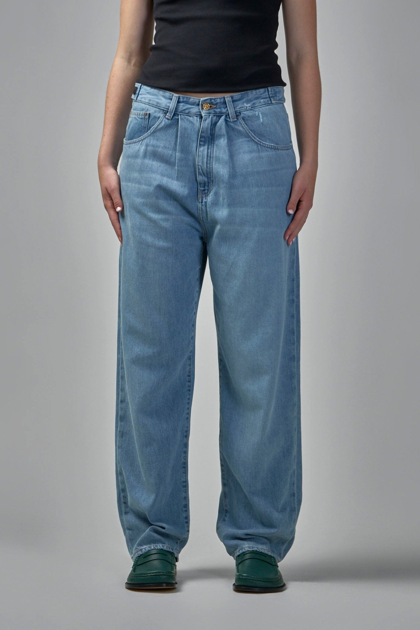 Adnym Wide-Leg Jeans - Hack Light Blue Denim – LABELS