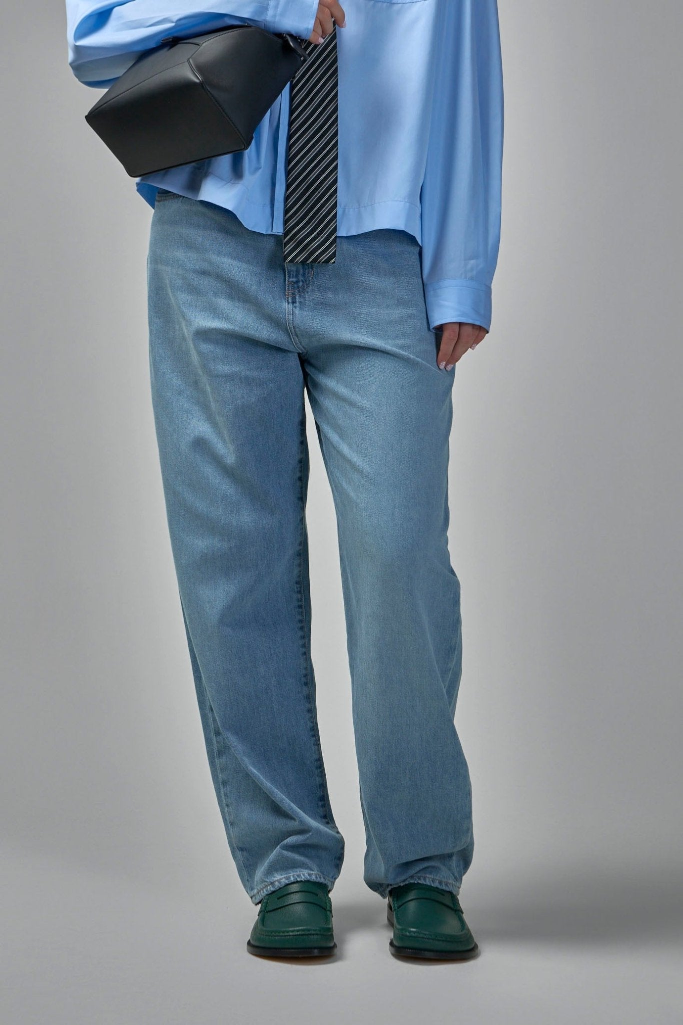 Adnym Wide-Leg Jeans - Hack Light Blue Denim – LABELS