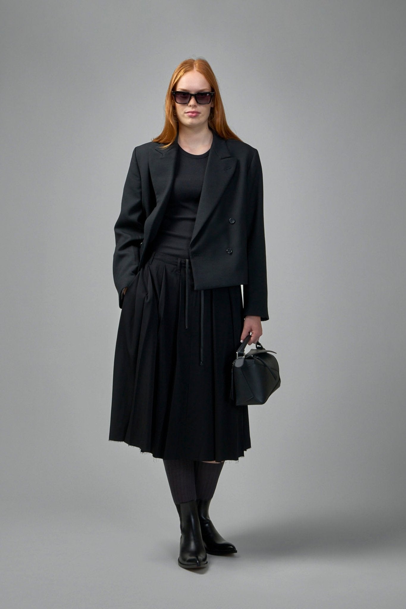 Adnym Midi Skirts - Lach Kilt Pleated Design – LABELS