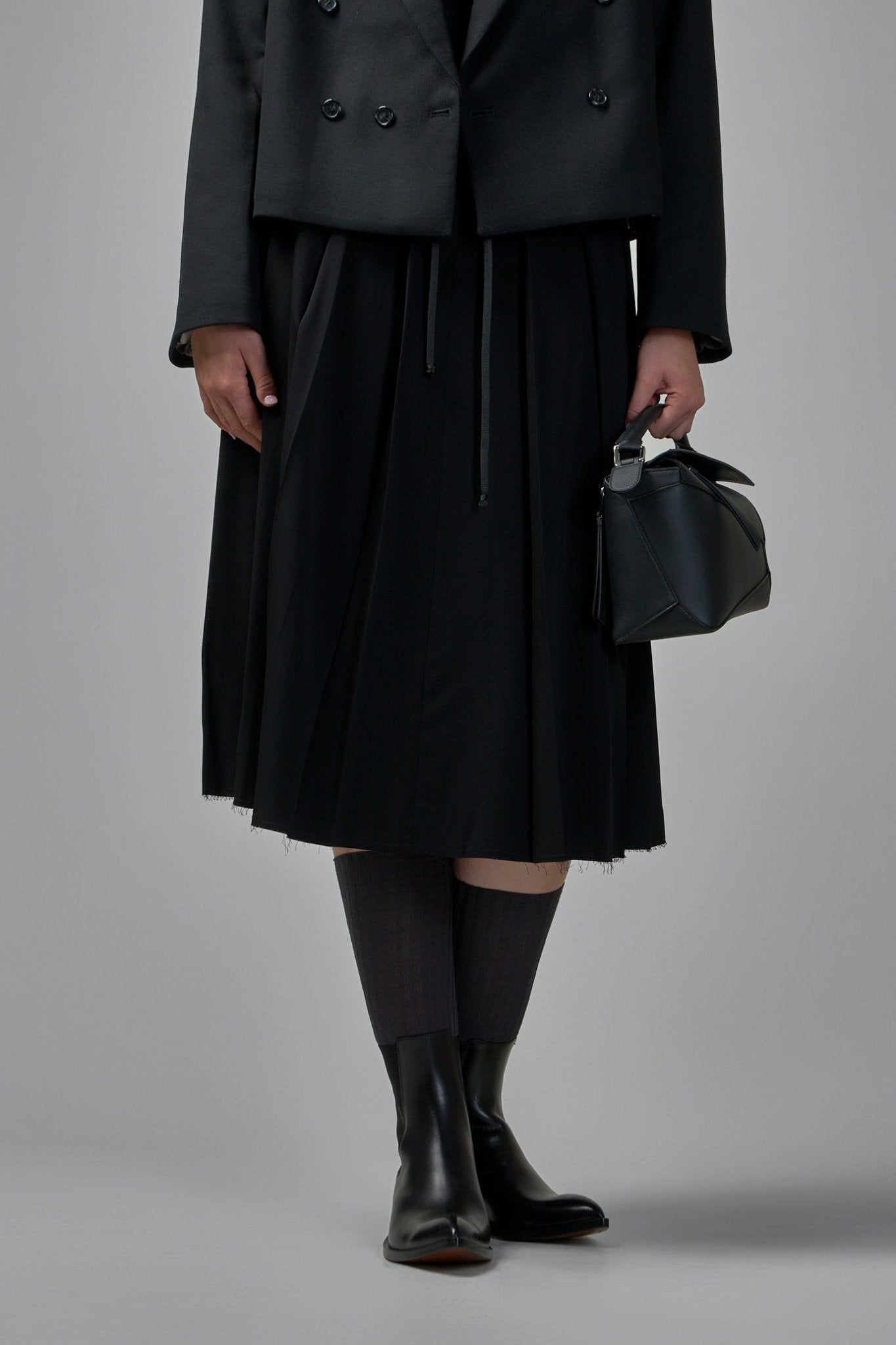 Adnym Midi Skirts - Lach Kilt Pleated Design – LABELS