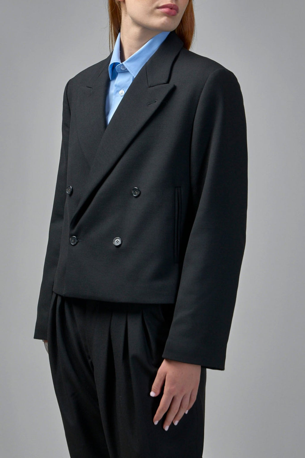 Adnym - Oversized Double - Breasted Coat - LABELS