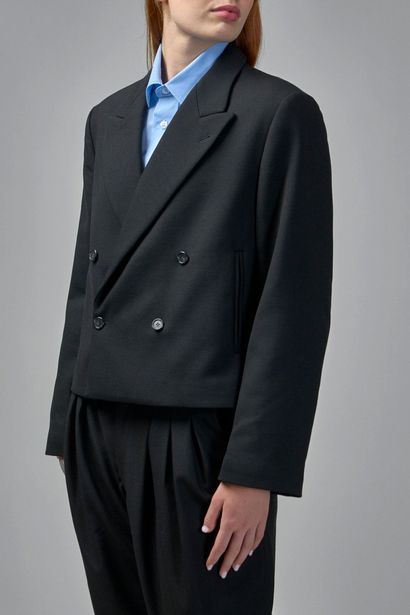 Adnym - Oversized Double - Breasted Coat - LABELS