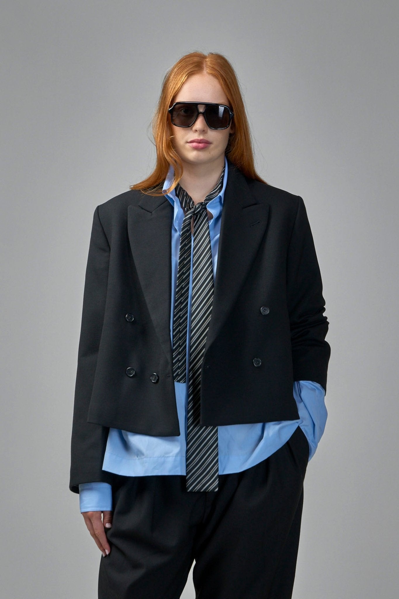 Adnym - Oversized Double - Breasted Coat - LABELS